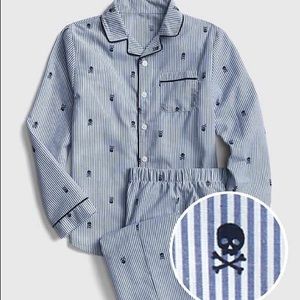 NWT Children’s Skull Striped Pajamas / GAP Kids
